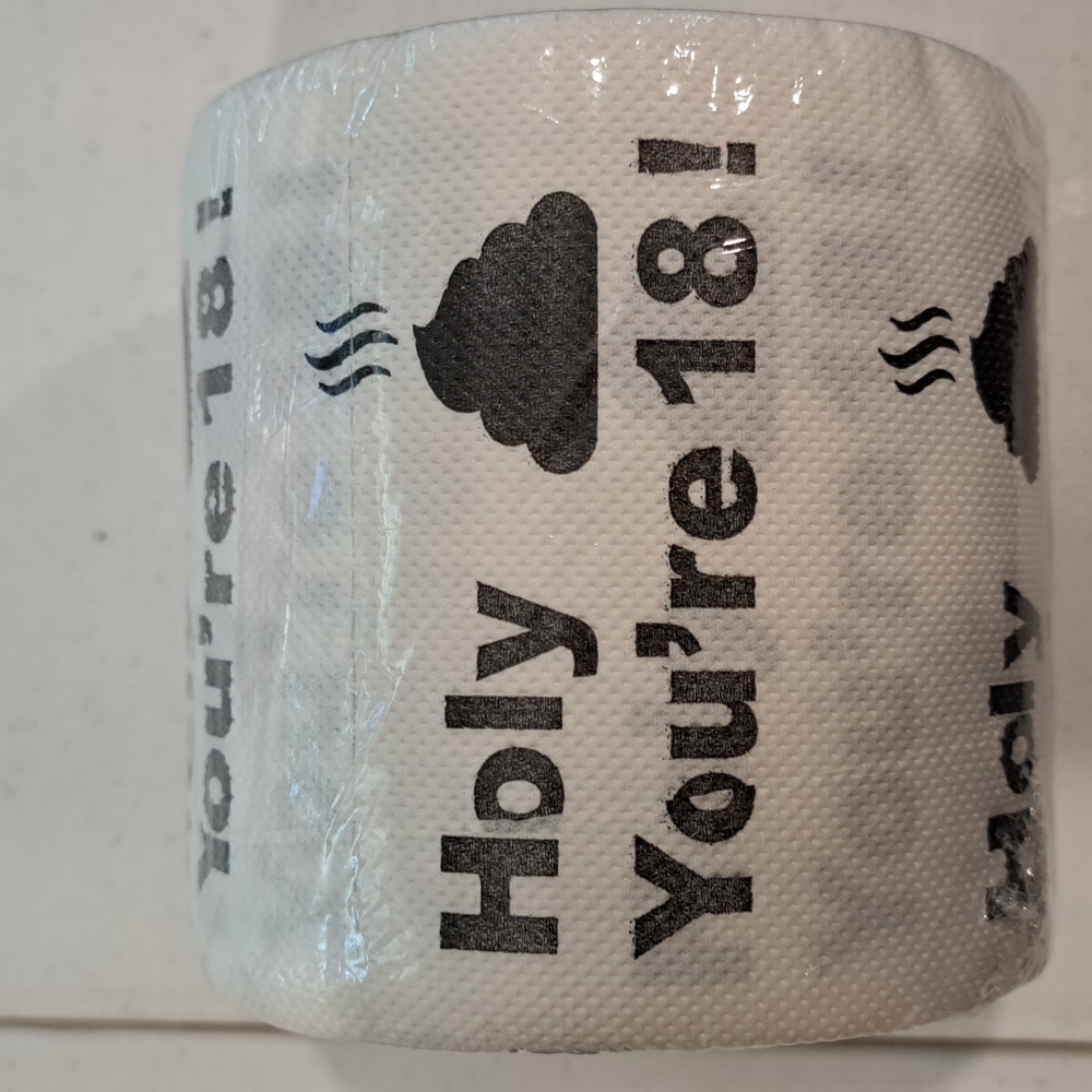 18 years joke - roll of TP